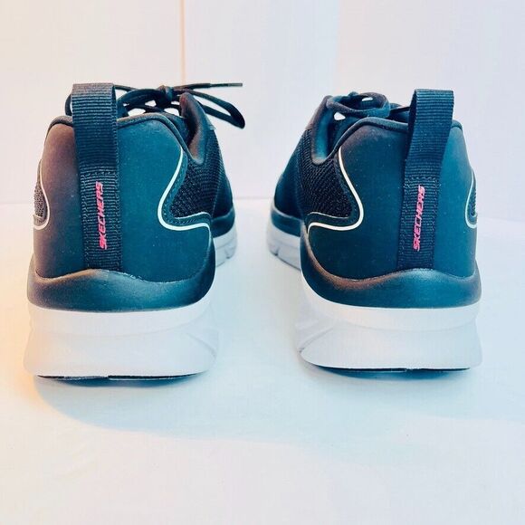 2024 Skechers 10oz Ultra Light Lace Up Running Shoes Mens Size 11 Black Mesh - Picture 6 of 9